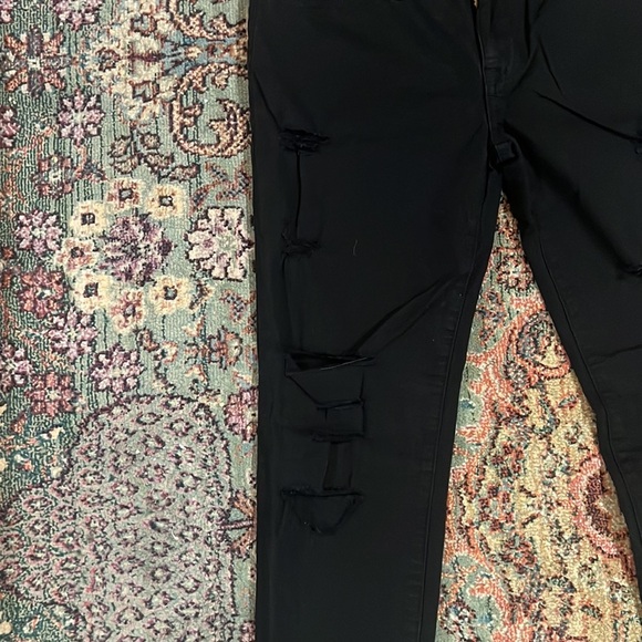 REMOVING TODAY NOT TAKE LESS SP Black Label Distressed Black Skinny Jeans - Picture 7 of 9